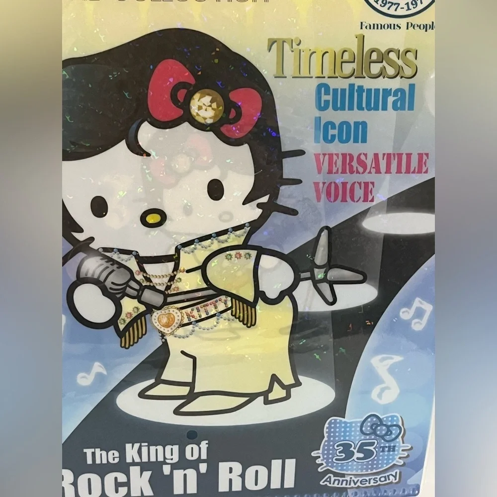 Hello Kitty as Elvis- 35th Anniversary Special Collection Single Pocket Folder